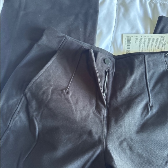 🆕🖤 Lululemon Utilitech Straight Leg Mid Rise 7/8 Trouser - Black - Picture 7 of 9